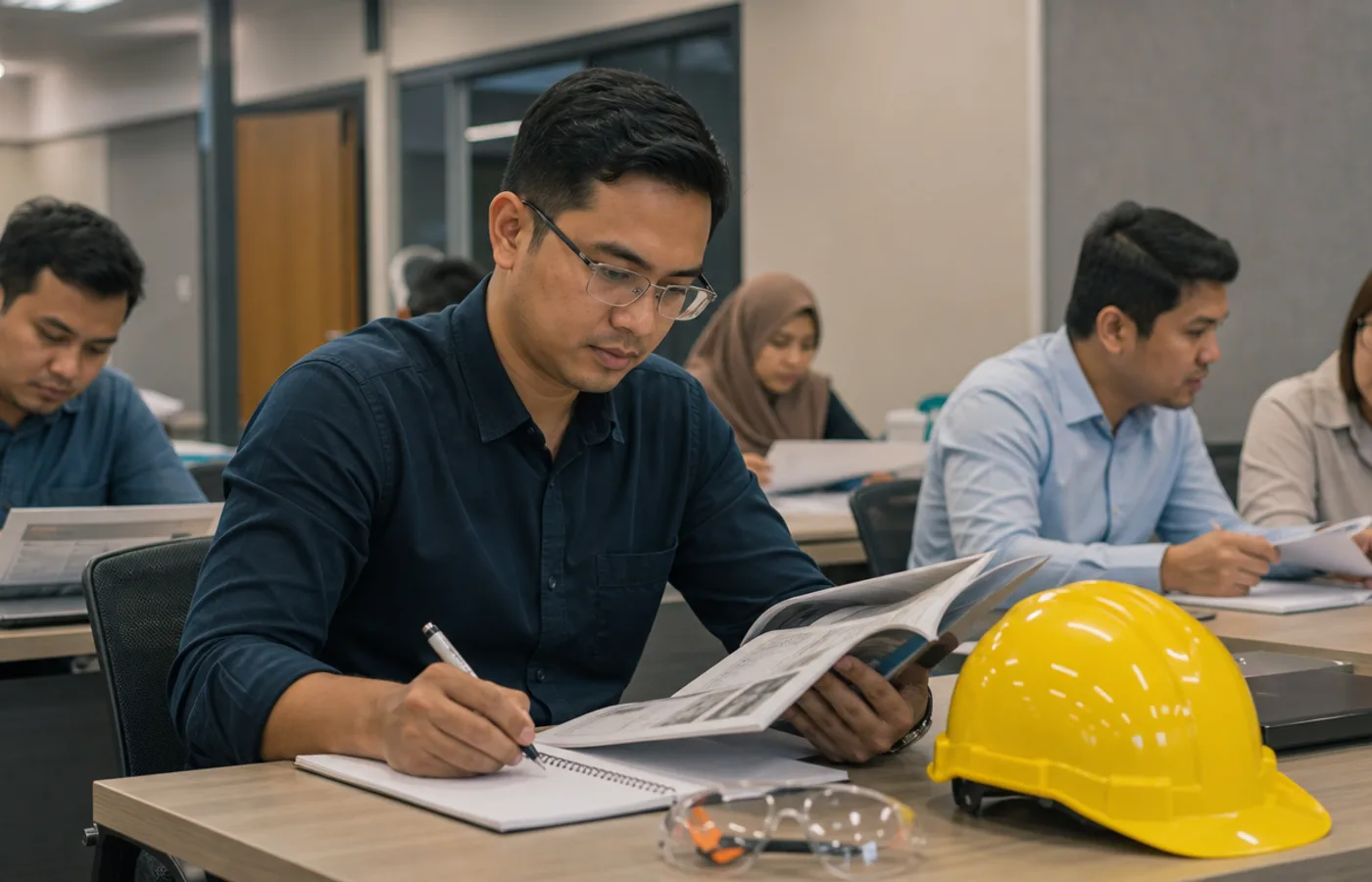 Bachelor Eksekutif Keselamatan dan Kesihatan Pekerjaan (OSHA) — Ilustrasi bidang berkaitan program ini