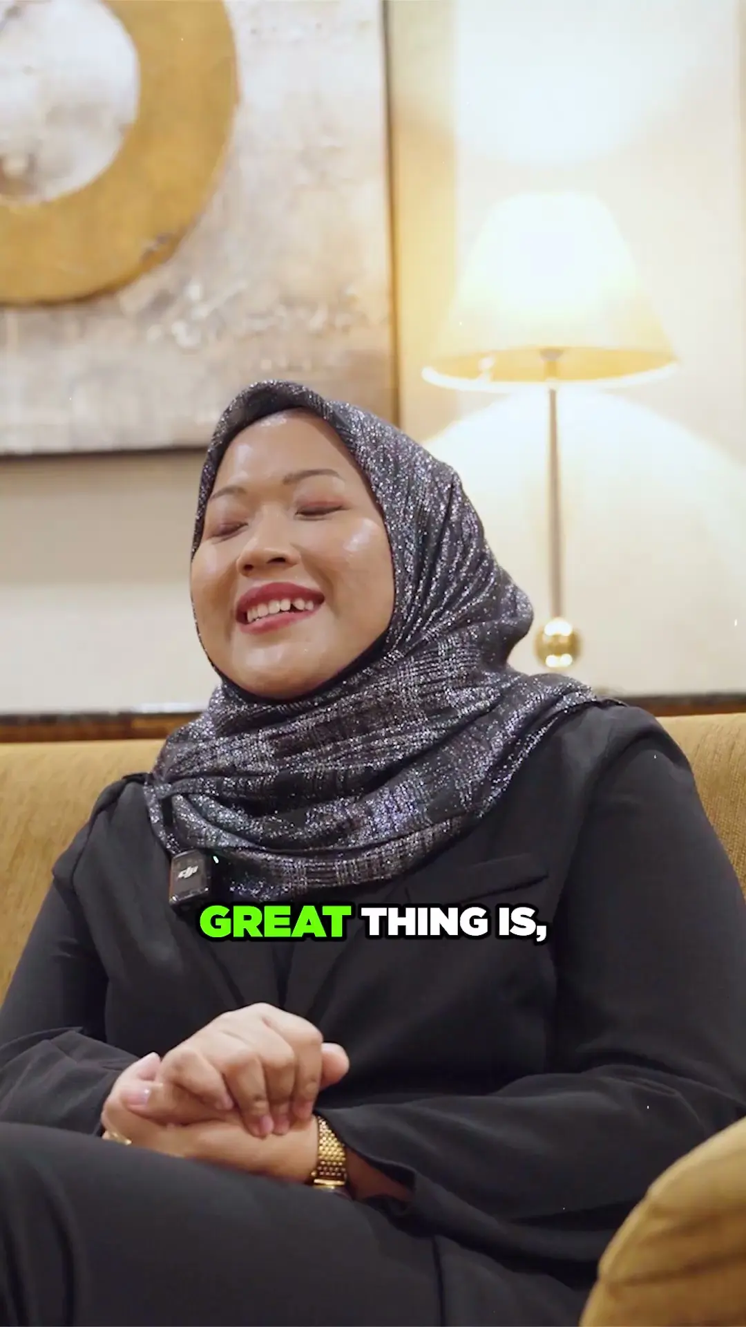 Video preview of a KTAC alumna sharing her learning experience